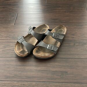 Vegan Leather Birkenstocks size 39